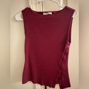 Abercrombie & Fitch Burgundy Tank Top